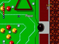 une photo d'Ã©cran de Micro Machines Turbo Tournament 96 sur Sega Megadrive